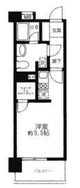 プライムアーバン用賀 105 間取り図