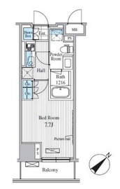 セリオ落合東中野 310 間取り図