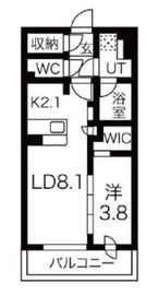 テラス上石神井ウエスト 212 間取り図
