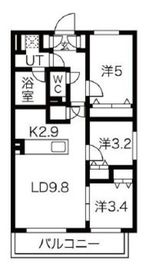 テラス上石神井ウエスト 314 間取り図