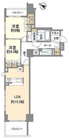 ガレリア・マーレ日本橋 9階 間取り図
