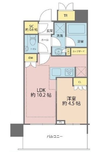 パークシティ武蔵小山ザタワー 9階 間取り図