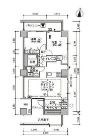 東雲キャナルコートCODAN 21-501 間取り図