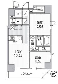 CAVANA浅草橋 (カバナ浅草橋) 1001 間取り図