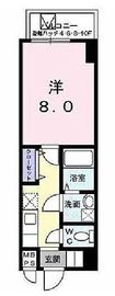 エトワールブランシュ新橋 702 間取り図