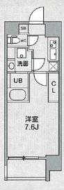 シーズンフラッツ浅草橋 302 間取り図