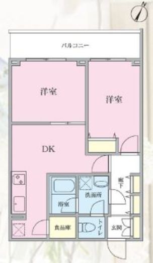プライマル西大井グリーン 129 間取り図