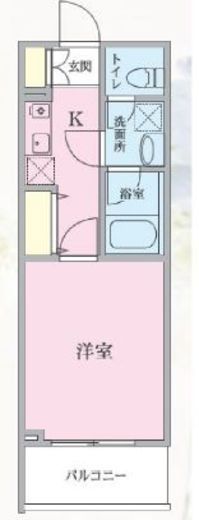 プライマル西大井グリーン 108 間取り図