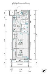 ミリアレジデンス東池袋 306 間取り図