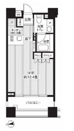 コスモグラシア芝大門 901 間取り図