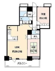 THE KOSUGI TOWER 26階 間取り図