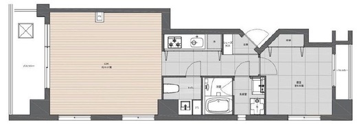 AKASAKA K MANSION 501 間取り図