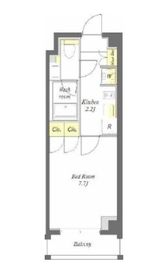 プライムメゾン下北沢 308 間取り図