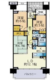 グランドメゾン杉並シーズン 8階 間取り図