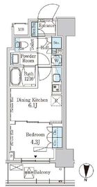 パークアクシス錦糸公園 702 間取り図