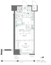 ZOOM浅草WEST 2階 間取り図