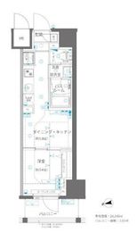 ZOOM浅草WEST 3階 間取り図