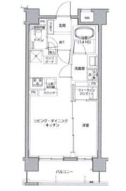 グランスイート文京小桜 3階 間取り図
