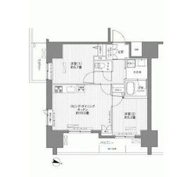 センテニアル王子神谷 8階 間取り図