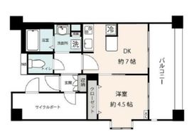 ルモンド恵比寿 8階 間取り図