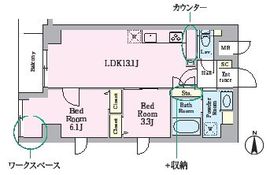 Brillante Ryogoku (ブリランテ両国) 701 間取り図