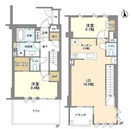 瀬田の杜ガーデン&テラス W5 間取り図