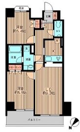 日本橋ファーストレジデンス 1204 間取り図