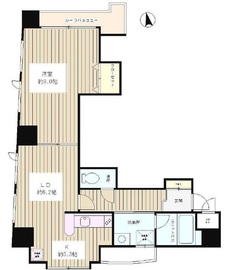 プラザ小島屋抜弁天ビル 201 間取り図