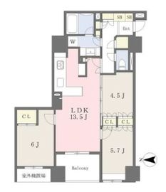 ザ・パークハウス千代田淡路町 9階 間取り図