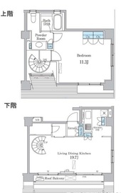 クインテット恵比寿 901 間取り図