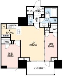 グランドヒルズ恵比寿 3階 間取り図