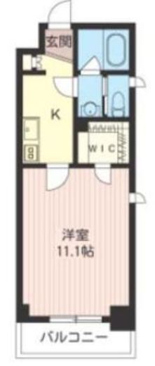キャナルステージ芝浦 601 間取り図
