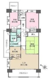 シスナブ池袋本町 18階 間取り図