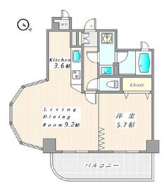 ライオンズマンション文京白山 3階 間取り図