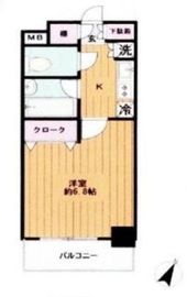 パークサイド九段 7階 間取り図