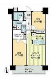 ライオンズシティ御茶ノ水 2階 間取り図