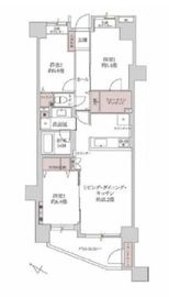 クレアホームズ小石川 3階 間取り図