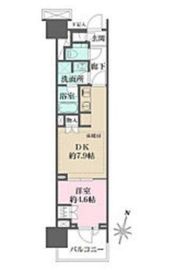 猿江恩賜公園レジデンス 7階 間取り図