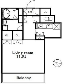 サングラータ西麻布1 202 間取り図