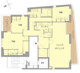 エス・テラス南青山 13階 間取り図