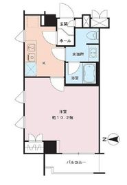 東急ドエルグラフィオ麹町 2階 間取り図