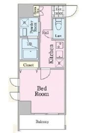 レヴァンテ浅草 707 間取り図