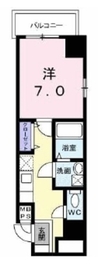 エトワールブランシュ新橋 704 間取り図