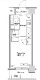 プライマル方南町 403 間取り図