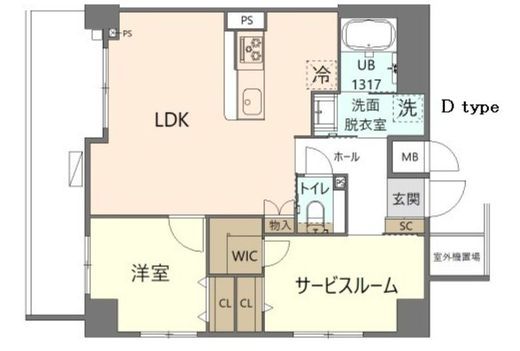KoHa錦糸町 703 間取り図