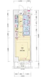 プレサンス木場公園 704 間取り図