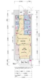 プレサンス木場公園 202 間取り図