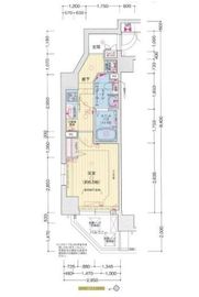 プレサンス木場公園 505 間取り図