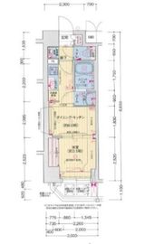 プレサンス木場公園 602 間取り図