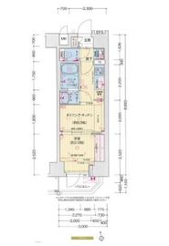 プレサンス木場公園 604 間取り図
